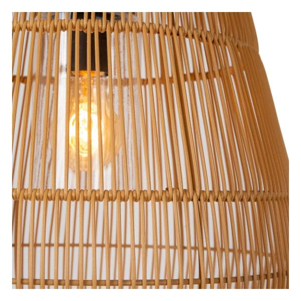 Lucide NERIDA - Pendant light Indoor/Outdoor - Ø 35 cm - 1xE27 - IP44 - Natural - detail 2